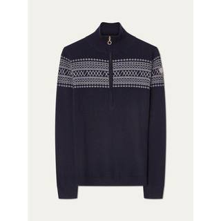 We Norwegians Women's Signature ZipUp Merino sweatere Damer størrelse S farve blå