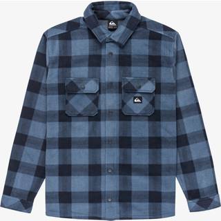 Quiksilver Bering Strait Check Shirt Skjorte Herrer størrelse S farve blå