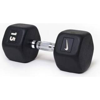 Nike Strength Dumbbell Pair, Håndvægte Hex Black/White Vægt 15 kg