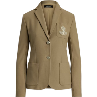 Lauren Ralph Lauren Lauren Ralph Lauren blazerjakke med våbenskjold og logo