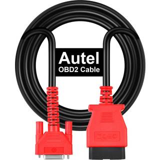 Autel obd2 kabel 16 stift obdii diagnostisk testkabel kompatibel med MK808Z MK808Z-TS MK808Z-BT MP808Z-TS DS808S MK808 MX808S MX808S-TS MK900 MS9