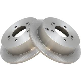 TRQ bageste bremseotorer sæt solid kompatible med 2001-2006 Hyundai Santa Fe 2009-2015 Tucson 2005-2016 KIA Sportage