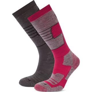 Tog 24 Tog 24 Grey Linz Ski Socks 2 Packs