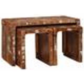 Indskudsborde Brun Massivt mangotræ