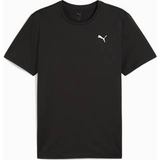 PUMA TAD ESSENTIALS Solid Cat Tee Men, Clothing, Black, M