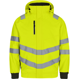 Engel 1246-930 Safety pilotjakke / Arbejdsjakke Gul/Sort M