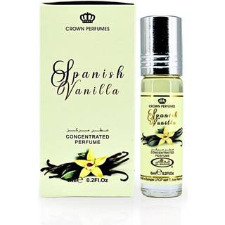 Al -Rehab Spanish Vanilla Parfume Oil 6ml (0,2 oz) - Arabiske parfumeolier til kvinder - langvarig koncentreret parfumeolie - en luksuriøs blød o
