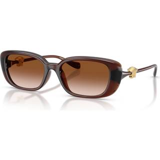 Versace Kvinde VE4504D 533213 Solbriller Injiceret Brun Brun Pillow Normal Nuanceret