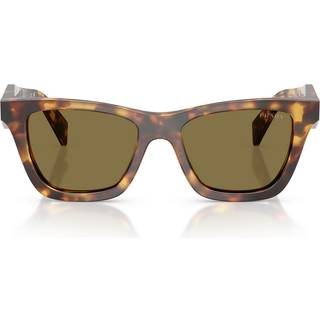 Prada Kvinde PR C07S 14L09Z Solbriller Acetat Skildpadde Brun Sommerfugl Normal
