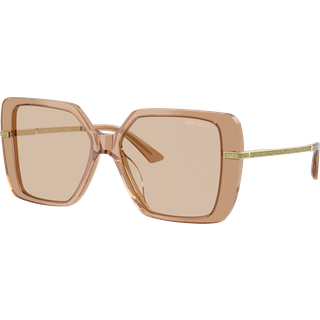 Jimmy Choo Kvinde JC5048JU 507693 Solbriller Acetat Brun Brun Firkantet Normal