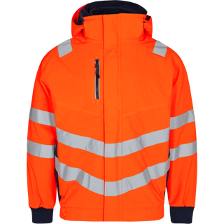 Engel 1247-935 Safety pilotjakke / Arbejdsjakke Orange/Blue ink 5XL