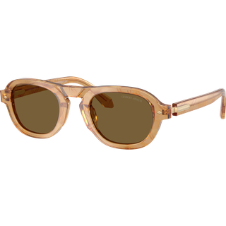 Giorgio Armani Mand AR8244 630073 Solbriller Acetat Skildpadde Brun Pillow Normal