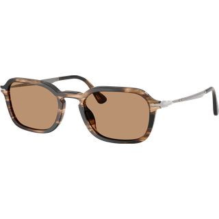 Persol Unisex PO3381S 123653 Solbriller Acetat Brun Brun Pantos Normal