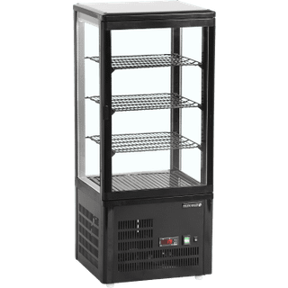 Display-kølemontre, bordmodel - 80 liter - UPD80-BLACK