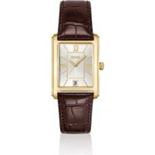 BOSS Principle Dress Leather Watch Brown