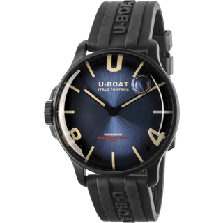 U-Boat 8700/E Darkmoon Blue IPB Soleil Herrenuhr 44mm 5ATM