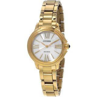 Citizen EM1162-52A Eco-Drive Solar Damenarmbanduhr Goldfarben