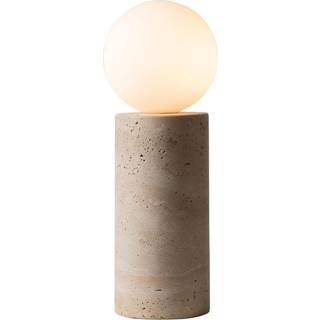 IT´S ABOUT ROMI Bordlampe Tivoli, Hvid/opal, Stue/spisestue, Sten, Moderne