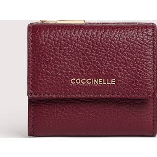 Coccinelle Metallic Soft Pung mørkerød