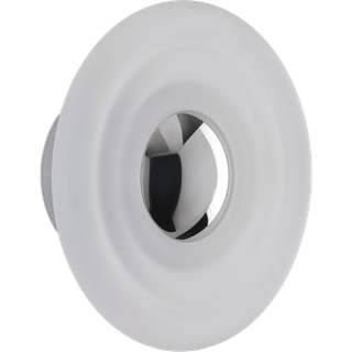 Tom Dixon Væglampe Press Sphere, dæmpbar, Hvid/opal, Badeværelse, Glas, Design