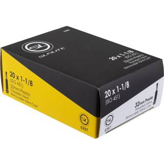 Sunlite Standard Presta -ventilrør 20 x 1.125 (451 x 28) / 32mm sort