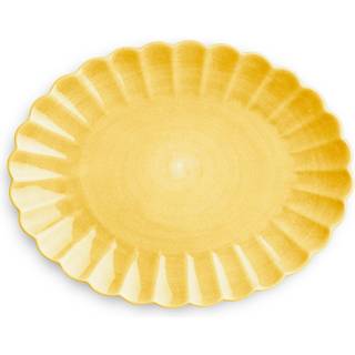 Mateus Oyster Fad 35x30 Cm t - Keramik Gul - EA24D