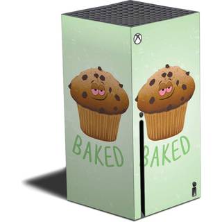 Mightyskins hud kompatibel med Xbox Series X - Baked | Beskyttende holdbar og unik vinylmærkatindpakningsdæksel | Let at anvende Fjern og skift s