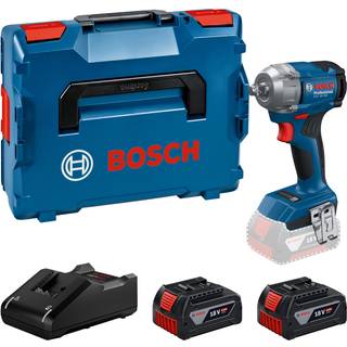 BOSCH SLAGNØGLE GDS 18V-350 2X4AH GAL LB (06019M5022)
