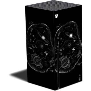 Mightyskins Skin kompatibel med Xbox Series X - Space Cell | Beskyttende holdbar og unik vinylmærkatindpakningsdæksel | Let at anvende Fjern og s