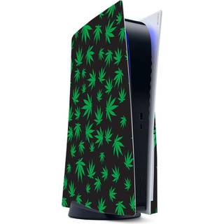 Mightyskins Gaming Skin til PS5 / PlayStation 5 - Marihuana | Beskyttende Viny Wrap | Let at anvende og skifte stil | Lavet i USA