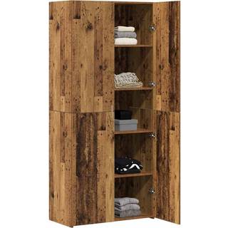 Highboard Gammelt Træ 40 X 42,5 X 185 Cm Konstrueret Træ