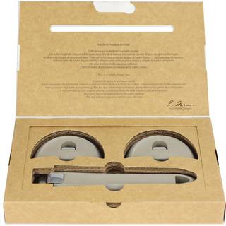 CRISTEL - Mutine Removable Set 1 Handle And 2 Side Handles - Grey - Øvrige bageredskaber - Blå