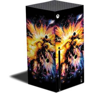 Mightyskins Skin kompatibel med Xbox Series X - Leo Galaxy | Beskyttende holdbar og unik vinylmærkatindpakningsdæksel | Let at anvende Fjern og s