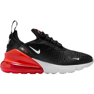 Nike Nike Black White Red Youth Air Max 270 Trainers