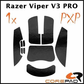 Corepad PXP Grips til Razer Viper V3 Pro - Sort