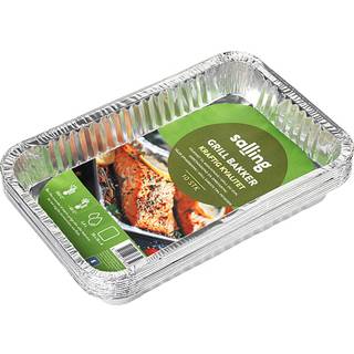 Salling alubakke 10-pak - stor (På lager i butik)
