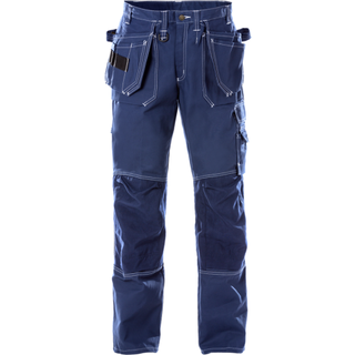 Fristads 115699 Service denim stretch bukser 2501 / Arbejdsbukser Indigoblå C42