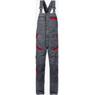 Fristads 129486 Overalls 1555 / Arbejdsoveralls Grå/Rød C58