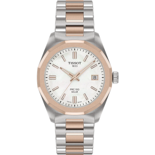 Tissot T151.822.22.111.00 Damen-Solaruhr PRC 100 Zweifarbig
