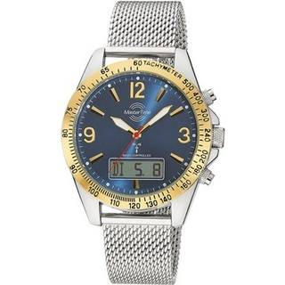 Master Time MTGA-10964-32M Herrenuhr Funk Sporty Big Date Chronograph Blau