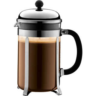 Bodum Chambord stempelkande 12 kopper, krom