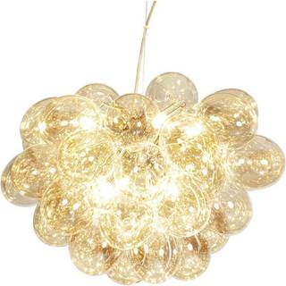 By Rydéns Gross Pendel 50 Cm farvet - Pendler Glas Rav - 4200440-5503