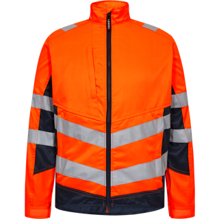 Engel 1545-319 Safety Light arbejdsjakke / Arbejdsjakke Orange/Blue ink XL