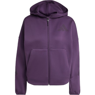 adidas Z.N.E. Full-Zip hættetrøje - Aurora Plum - S