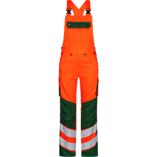 Engel 3545-319 Safety Light overall / Overalls / Arbejdsoveralls Orange/Grøn 72
