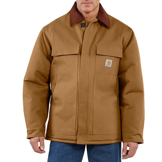CARHARTT® Brown Firm Duck Traditional Coat M