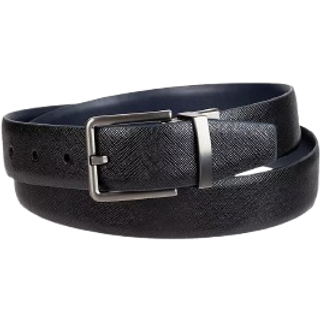 Calvin Klein Men's Reversible Belt Navy/Black X-Large (42-44)
