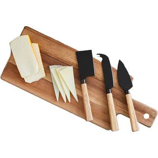 Hâws Santo ostesæt med 3 knive og bræt