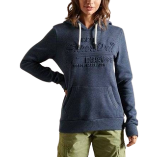 Superdry Præget Vintage Logo hættetrøje