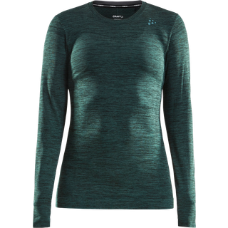 Fuseknit Comfort RN L/S W Pine Melange (XS)